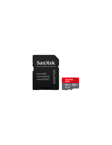 SANDISK Ultra microSDXC 64GB + SD...